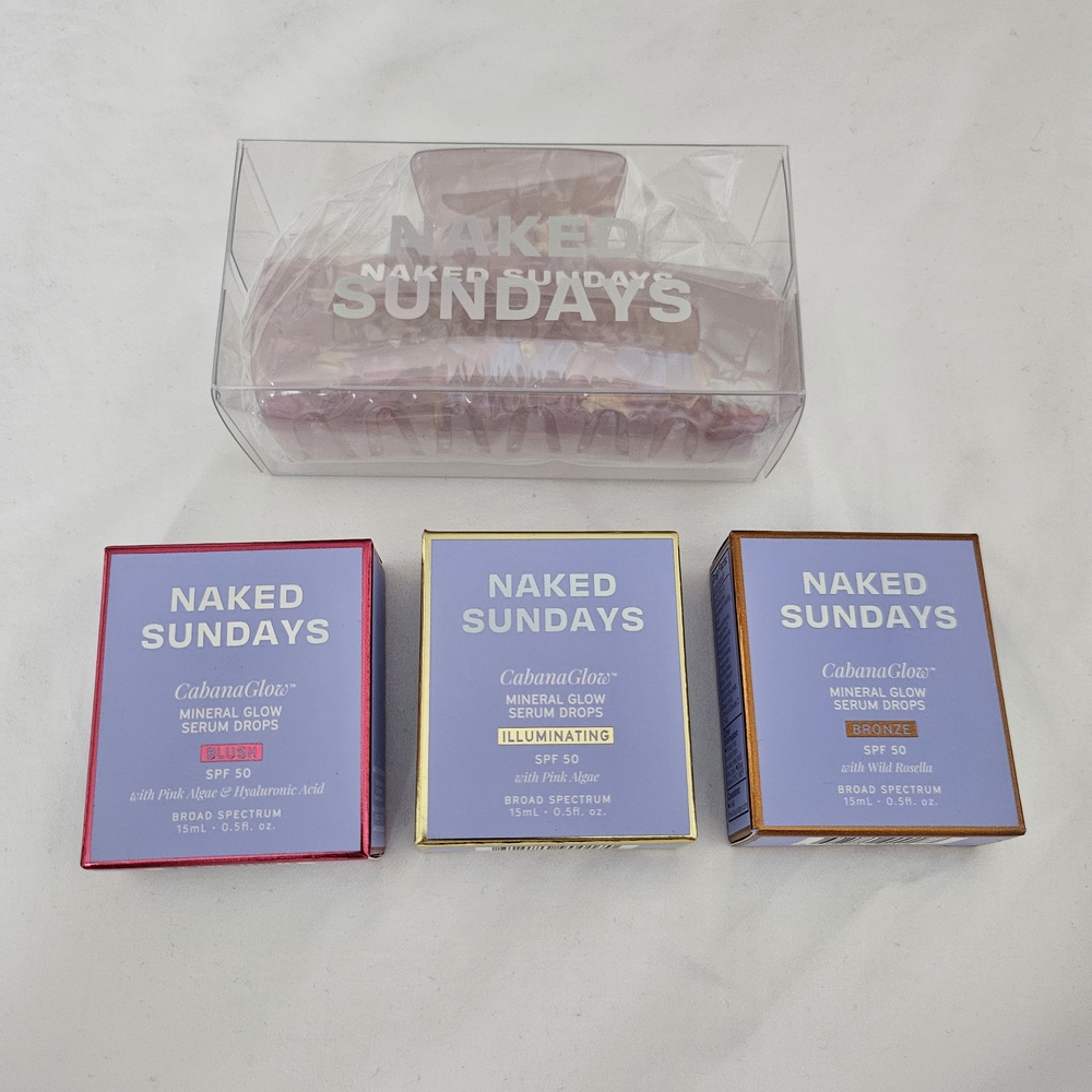 Naked Sundays Mineral Glow Serum Drops Set
